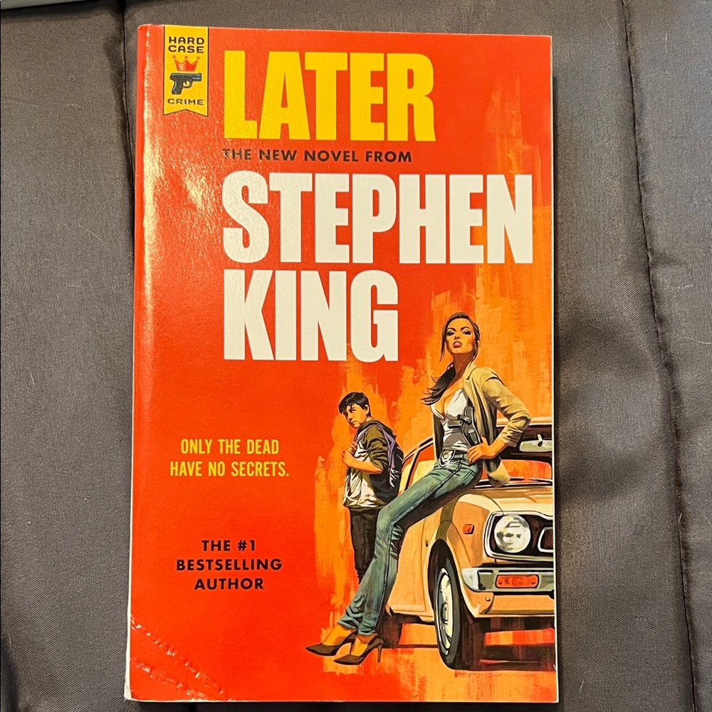 Stephen King 'Later' Paperback Book